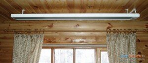 Инфракрасный обогреватель для дачи