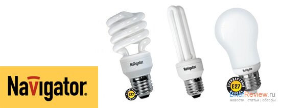 Обзор энергосберегающей лампы Navigator.